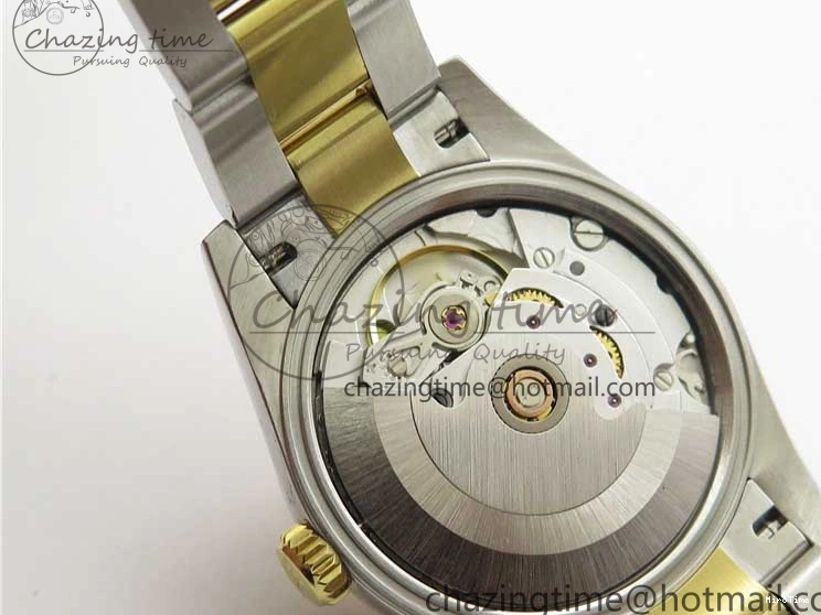 MiroTime 0203 WaterResistant Datejust 31mm 278273 SS YG BP Maker Best Edition Black Sticks Markers Dial on SS YG Oyster Bracelet 2718